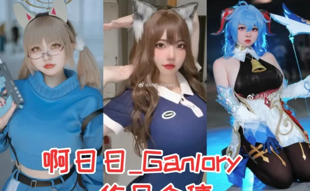 啊日日Ganlory角色图集里的女仆兔女郎和忍者造型很鲜明